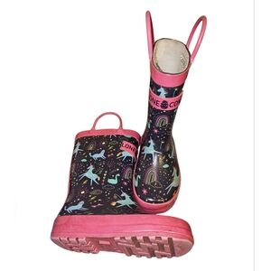 Lone Cone Kids Unicorn Rain Boots